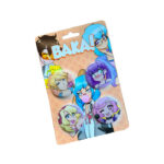 BAKA! Metal Button Set